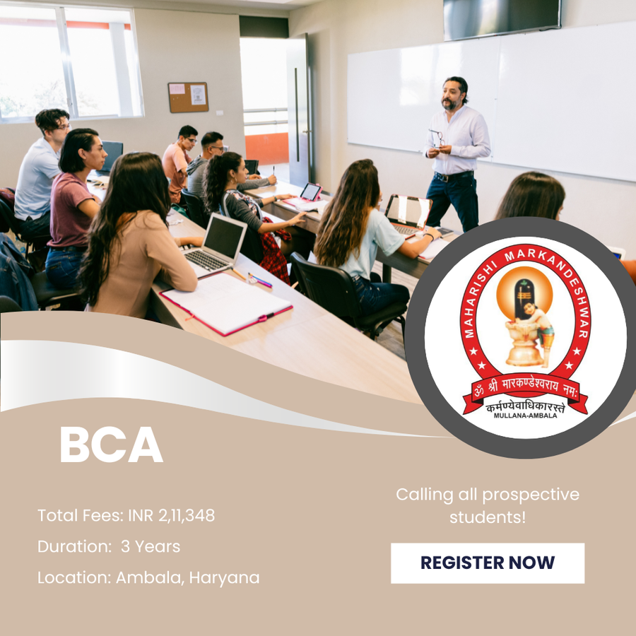 Bachelor of Computer Applications at Maharishi Markandeshwar (Deemed To Be University), Haryana - Other